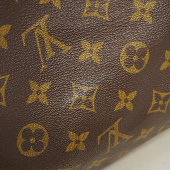 LOUIS VUITTON Authentic Brown Monogram Keepall 55 Boston Bag - Picture 12 of 14